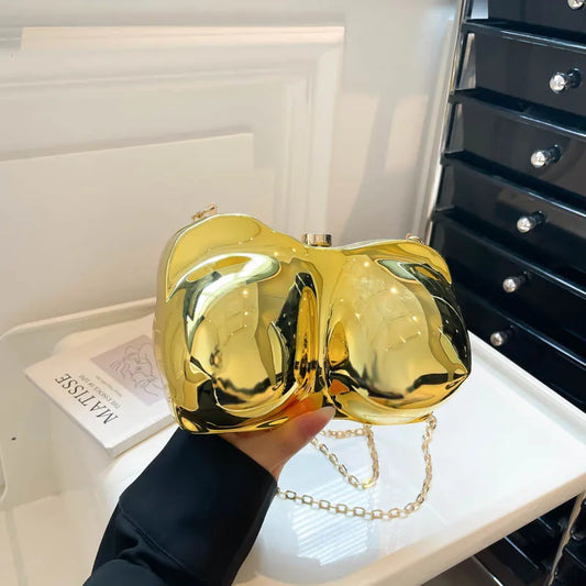 Acrylic CHAINS Solid Shoulder Bags Candy Color Niche Design Sense 2025 Hot Sale Women's Bags Summer Exquisite Crossbody Bags