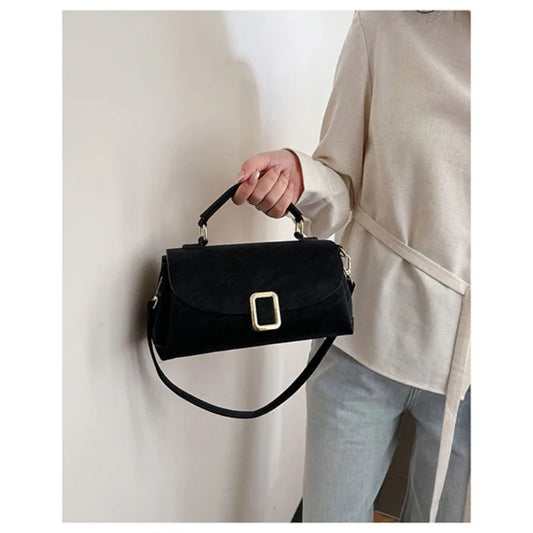 Advanced handbag for women, fashionable commuting, light luxury, women's shoulder bag, crossbody small square bag