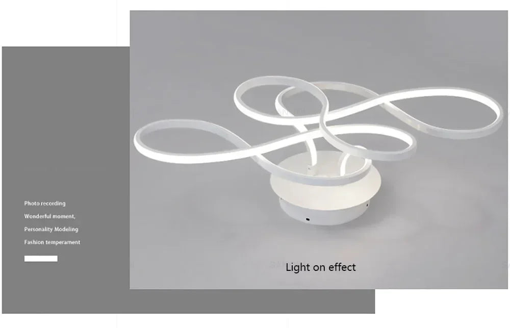 Modern LED Ceiling Chandelier – Versatile Indoor Light for Living Room, Balcony & Hallway
